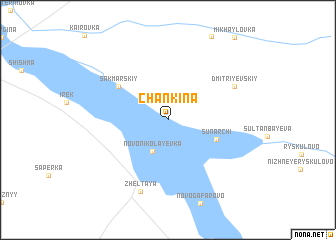 map of Chankina