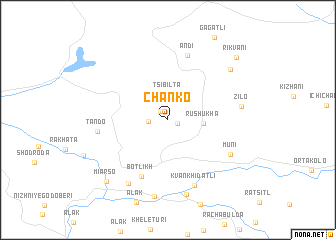 map of Chanko