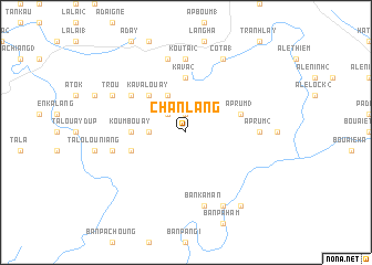 map of Chân Lang