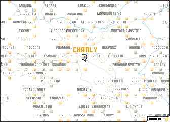 map of Chanly