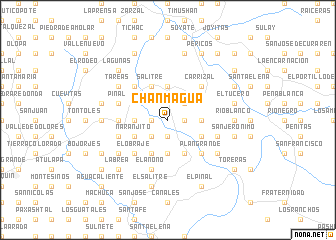 map of Chanmagua