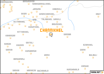 map of Channi Khel