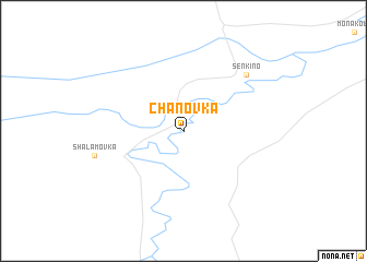map of Chanovka
