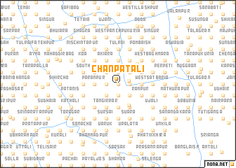 map of Chānpātali