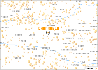 map of Chanr Mela