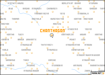 map of Chanthagon