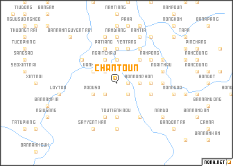 map of Chan Toun