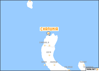 map of Chanumia