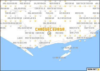 map of Chão de Cevada