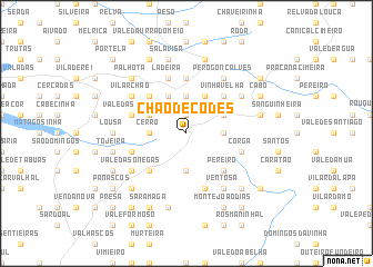 map of Chão de Codes