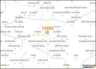 map of Chãos