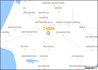 map of Chãos