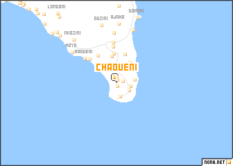 map of Chaouéni