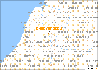 map of Chao-yang-k\