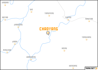 map of Chaoyang