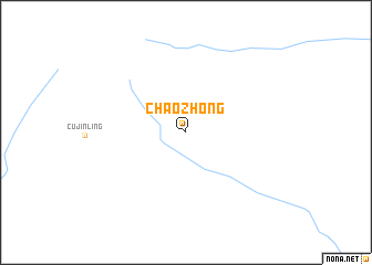 map of Chaozhong