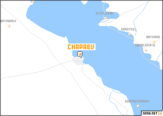 map of Chapaev