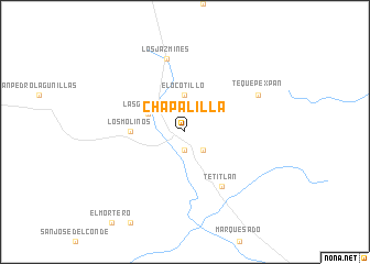 map of Chapalilla