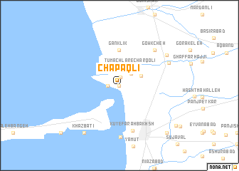 map of Chāpāqlī