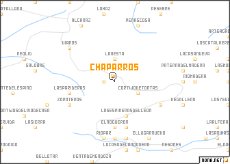 map of Chaparros