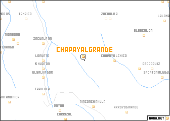 map of Chapayal Grande