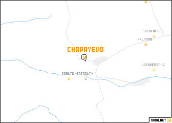 map of Chapayevo