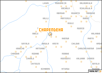 map of Chapendeha