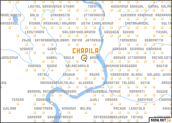map of Chāpila