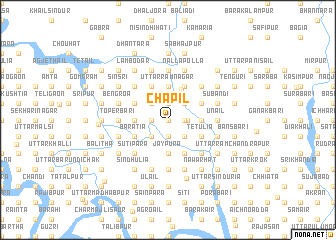 map of Chāpil