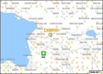 map of Chapini