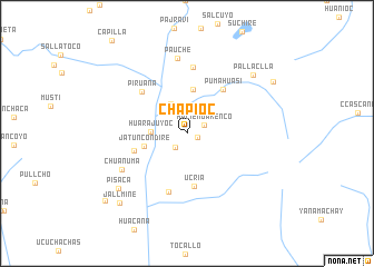 map of Chapioc