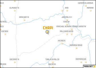 map of Chapi