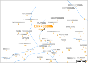 map of Chap\