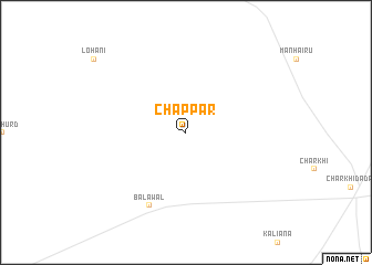 map of Chappār