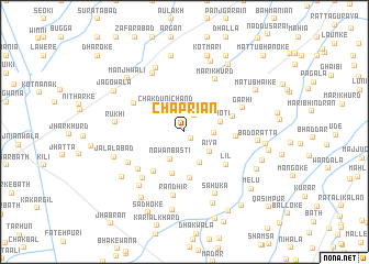 map of Chapriān