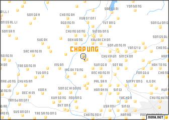map of Chap\