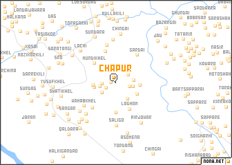 map of Chapūr