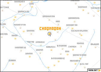 map of Chaqmāqah