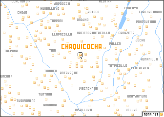 map of Chaquicocha