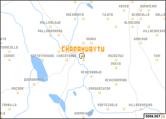 map of Charahuaytu