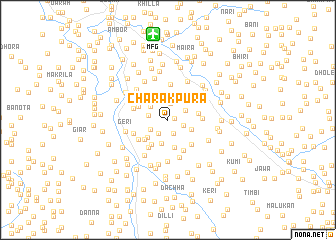 map of Charakpura