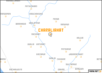 map of Charalia Hāt