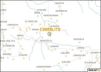 map of Charalito