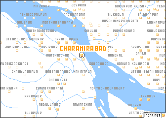 map of Char Āmirābād