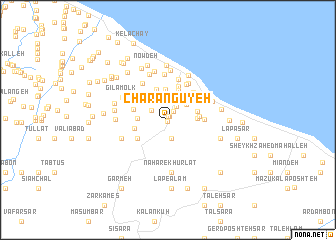 map of Charangūyeh