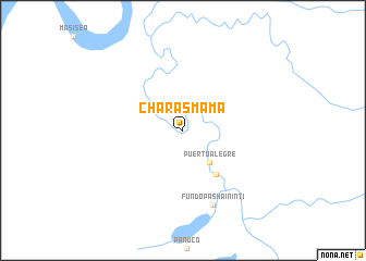 map of Charasmamá