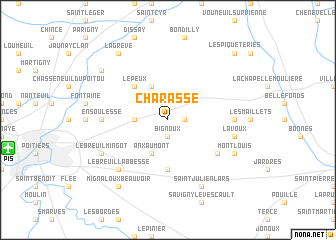 map of Charasse