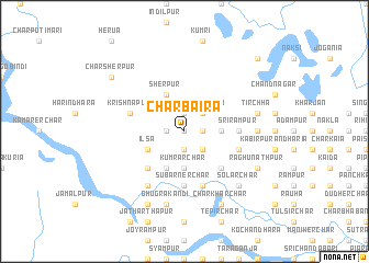 map of Char Baira