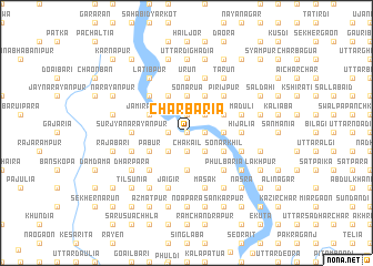 map of Chārbaria