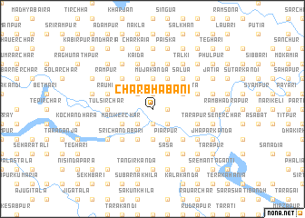 map of Char Bhabāni